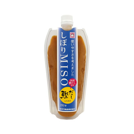 しぼり味噌　鰹だし入りみそ