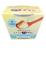なめらか大豆プリン　ゆずクリームチーズ